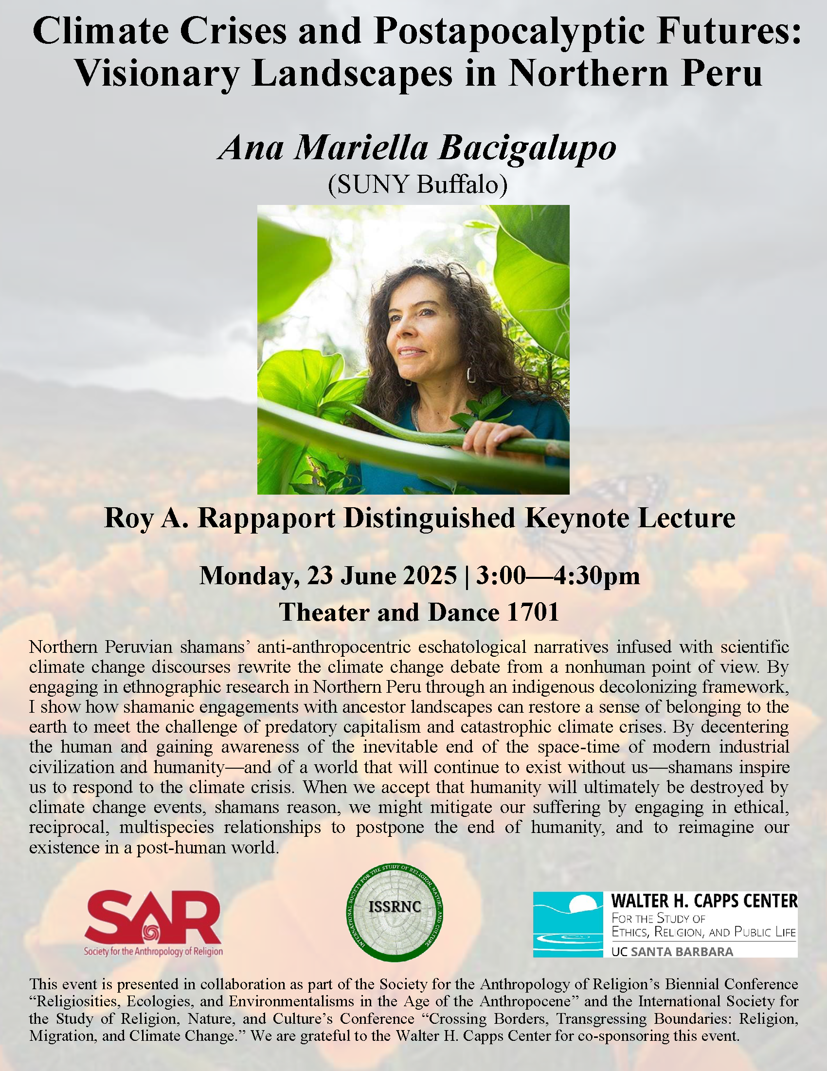 Climate Crises and Postapocalyptic Futures: Visionary Landscapes in Northern Peru, with Ana Mariella Bacigalupo Event Image