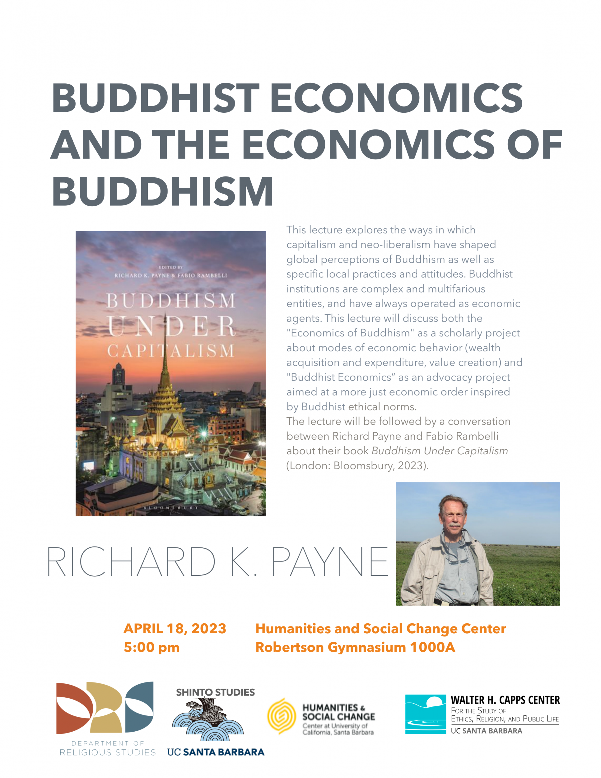 Buddhist Economics and the Economics of Buddhism Event Image