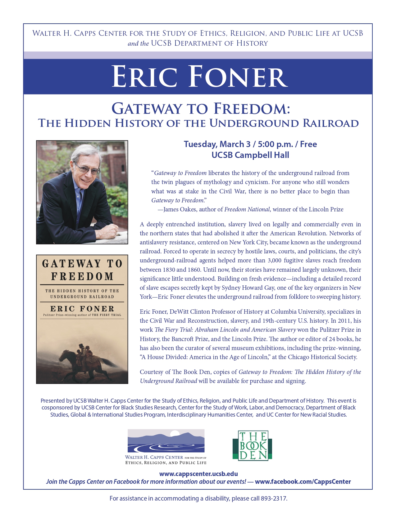 Gateway to Freedom: The Hidden History of the Underground Railroad Event Image