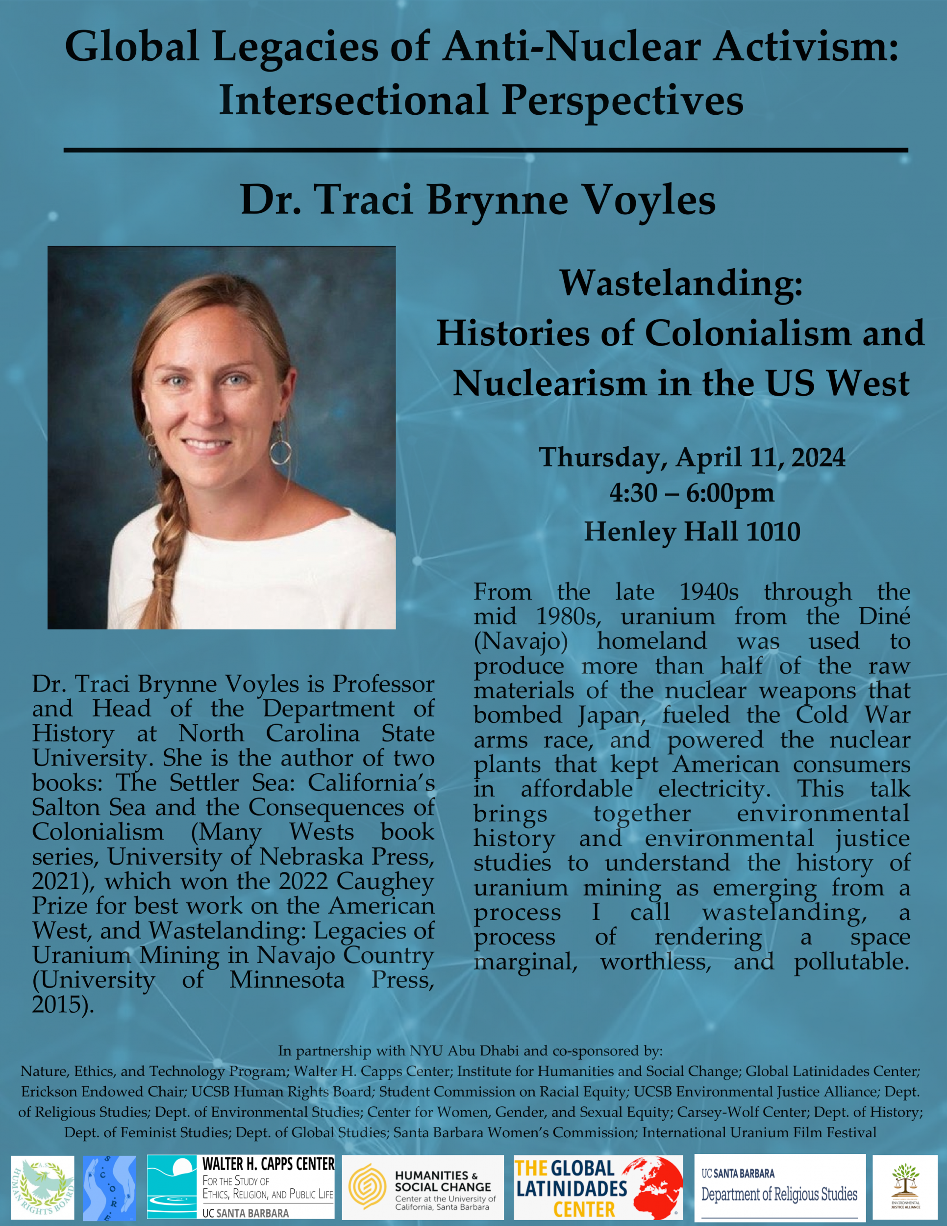 Wastelanding: Histories of Colonialism and Nuclearism in the U.S. West, with Traci Brynne Voyles Event Image