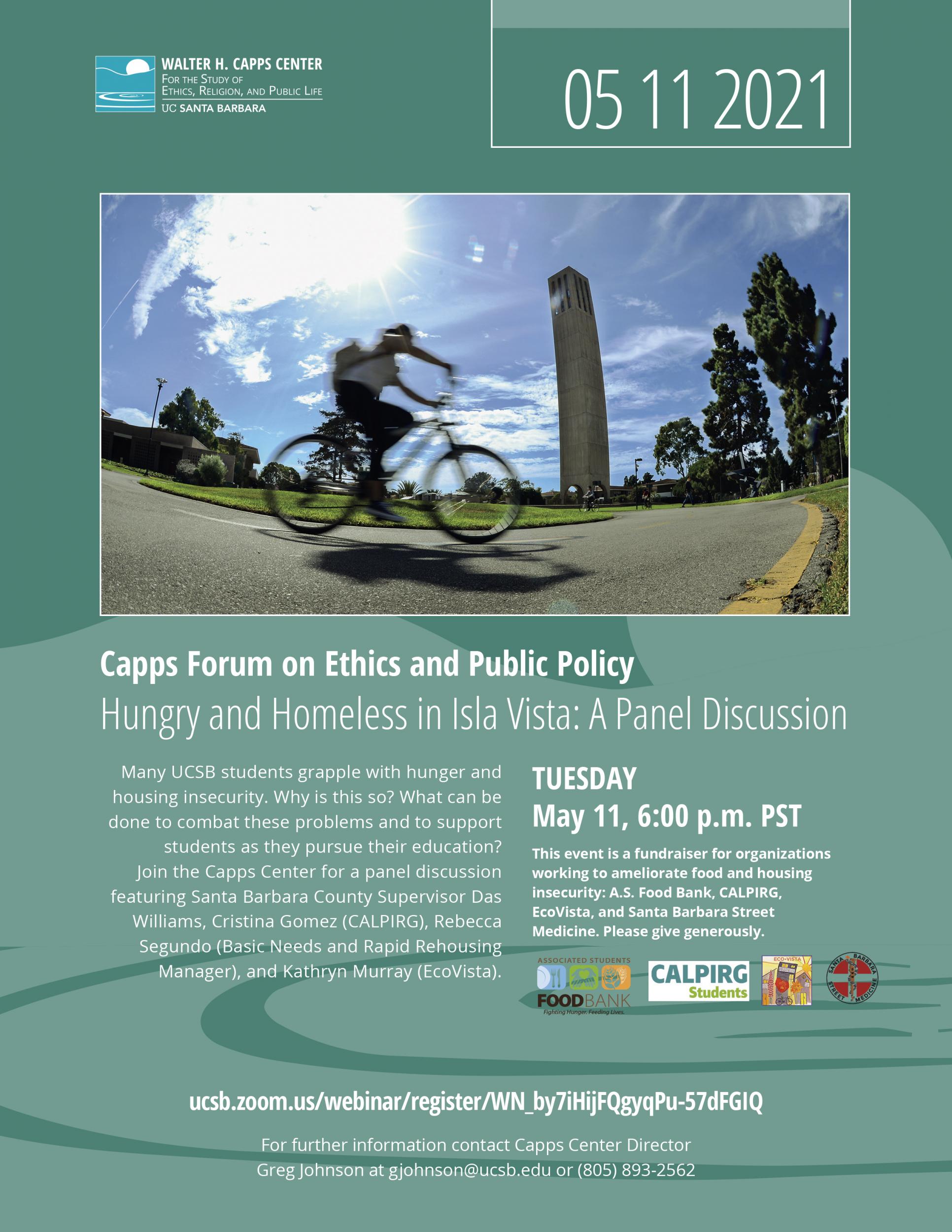 Hungry and Homeless in Isla Vista: A Panel Discussion Event Image