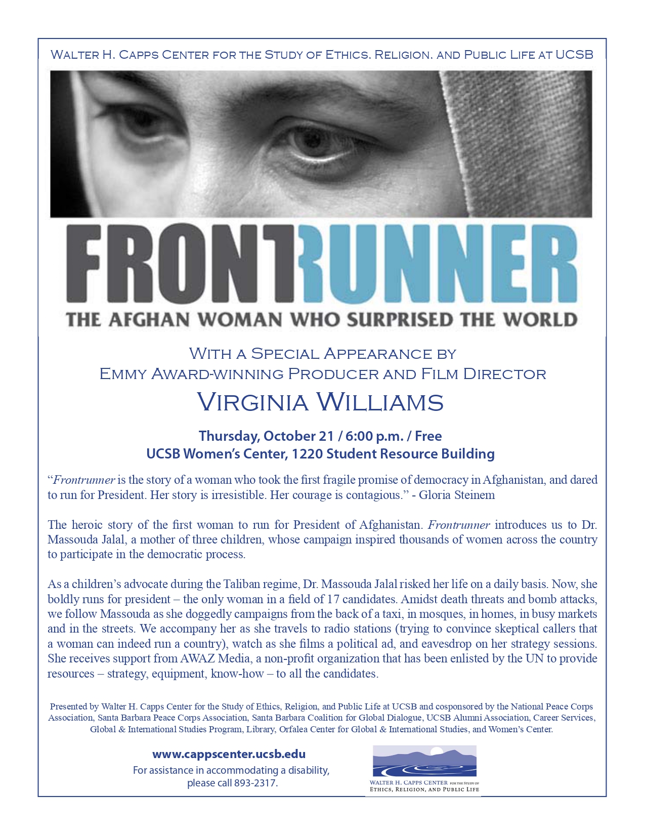 The Afghan Woman Who Surprised the World Event Image