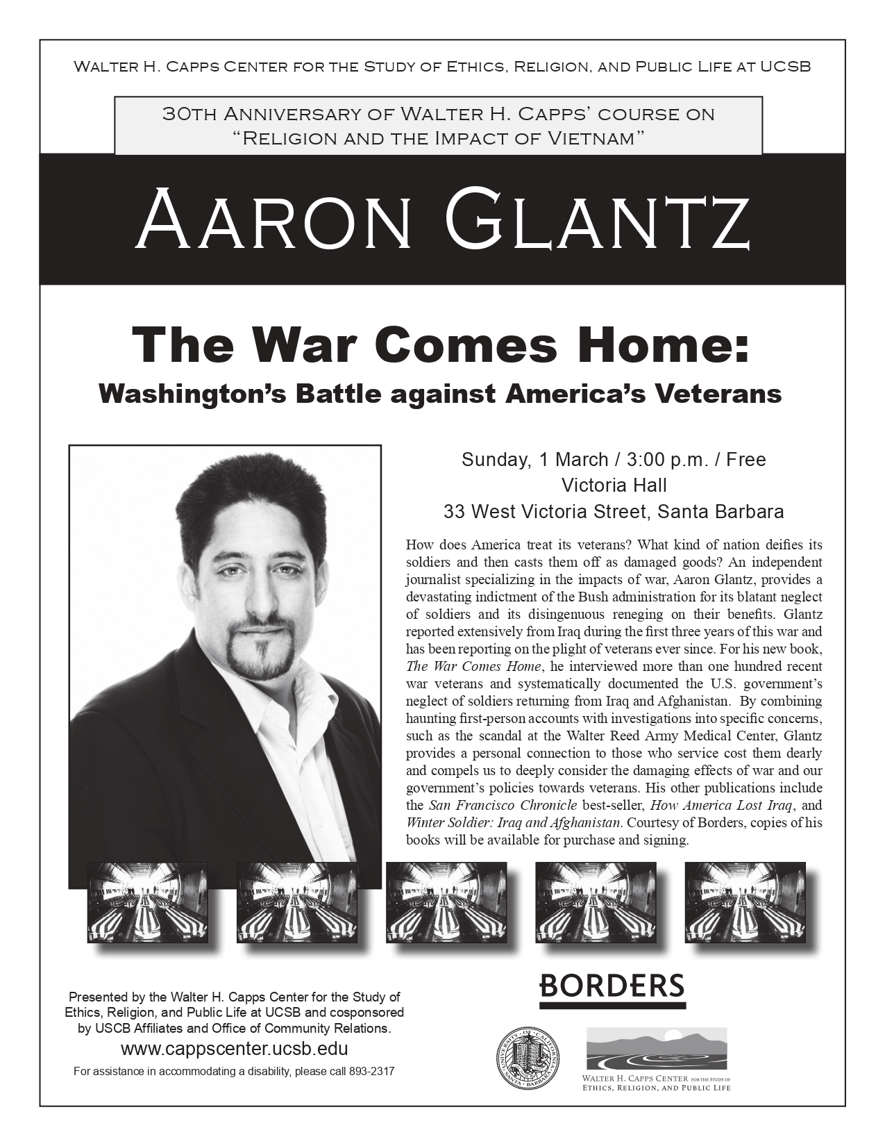 The War Comes Home: Washington’s Battle against America’s Veterans Event Image