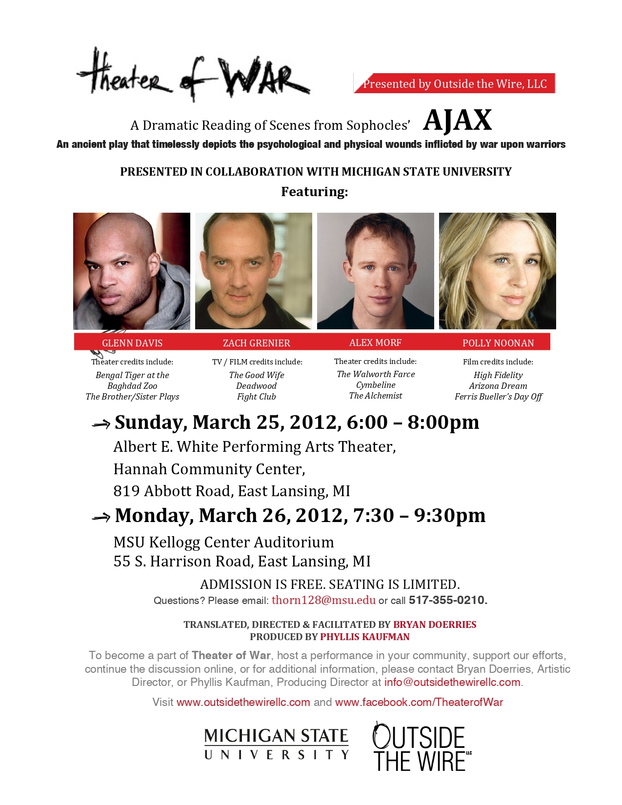 Theater of War Event Image