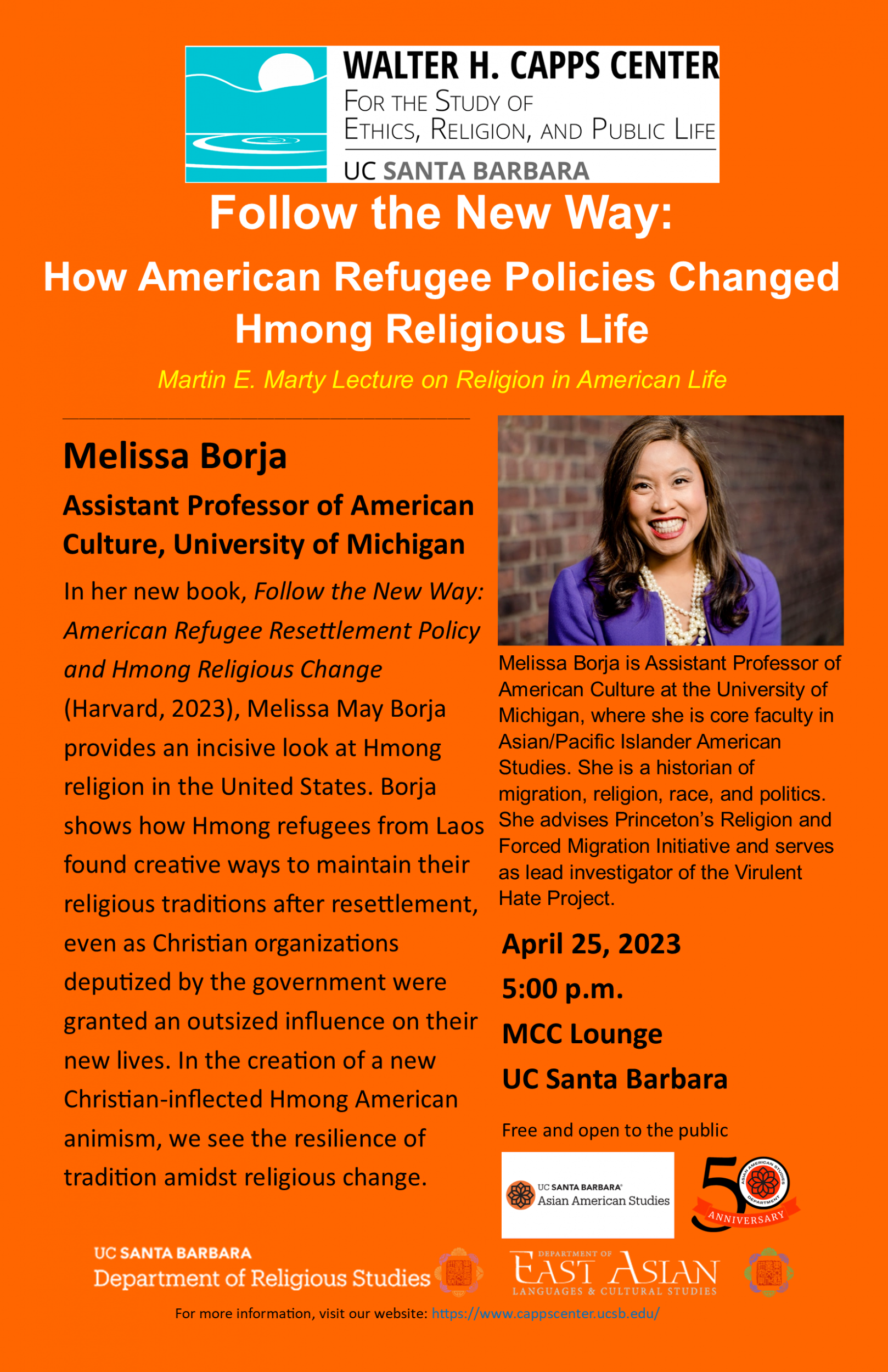 Follow the New Way: How American Refugee Policies Changed Hmong Religious Life Event Image