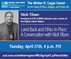 Land Back and Ethics in Place: A Conversation with Nick Tilsen Event Image