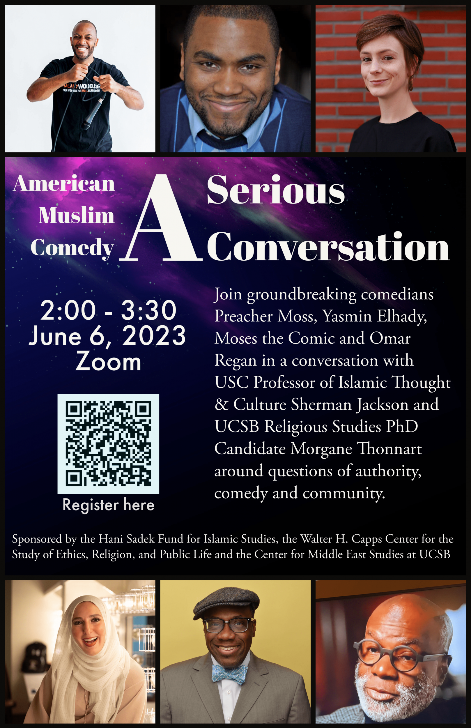 American Muslim Comedy: A Serious Conversation Event Image
