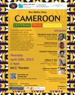 cameroon poster
